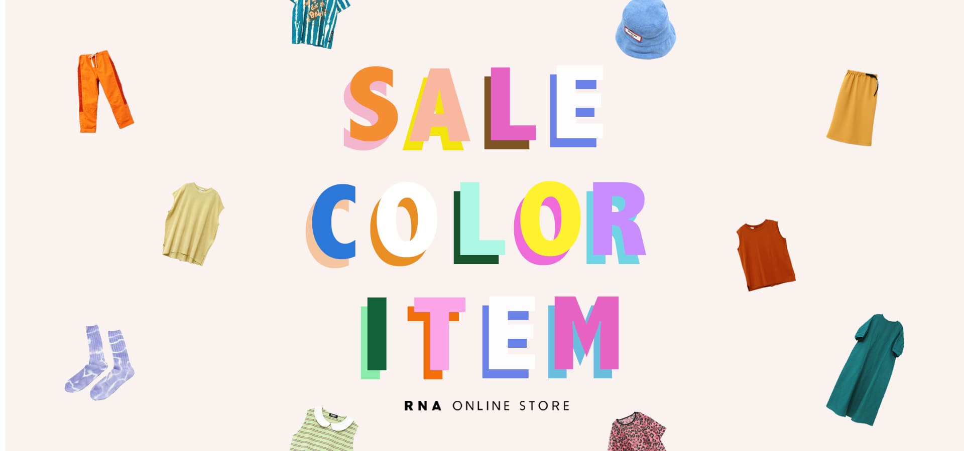 2023.8.9 BIG SALE おすすめ COLER ITEM