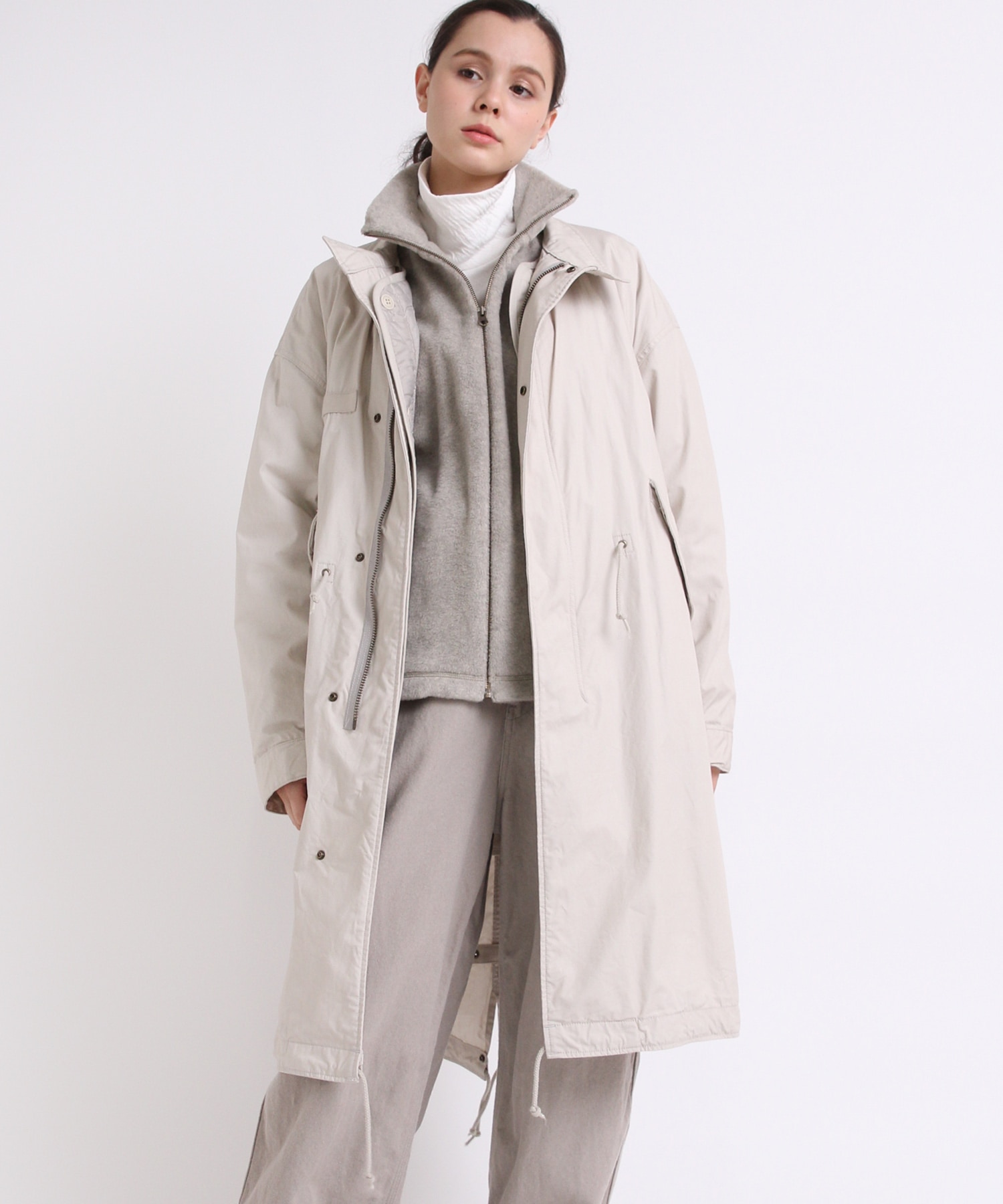 PE PEACHSKIN 3WAY M-65 MODS COAT:ポリピーチ 3WAY M-65 モッズコート-