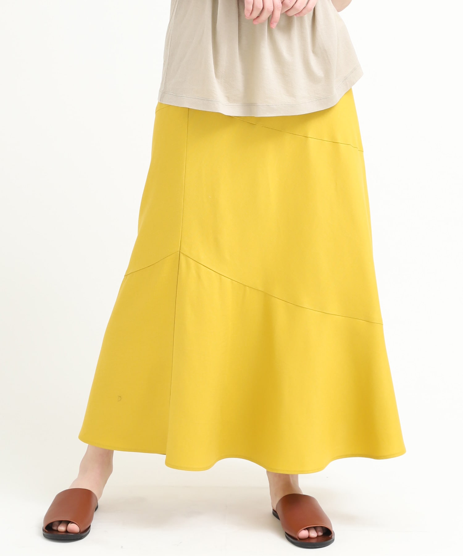 KP221 ナロー M 黄色 イエロー yellow 22ss narrow パンツ スラックス