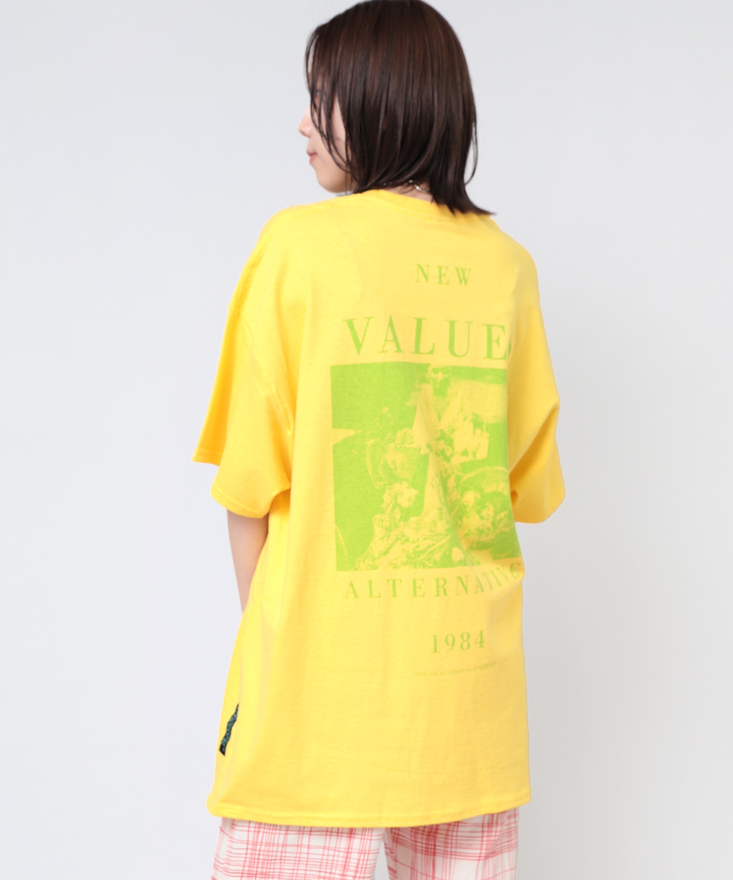 M2070 貴族柄パッチTEE(M イエロー): トップス - RNA ONLINE STORE