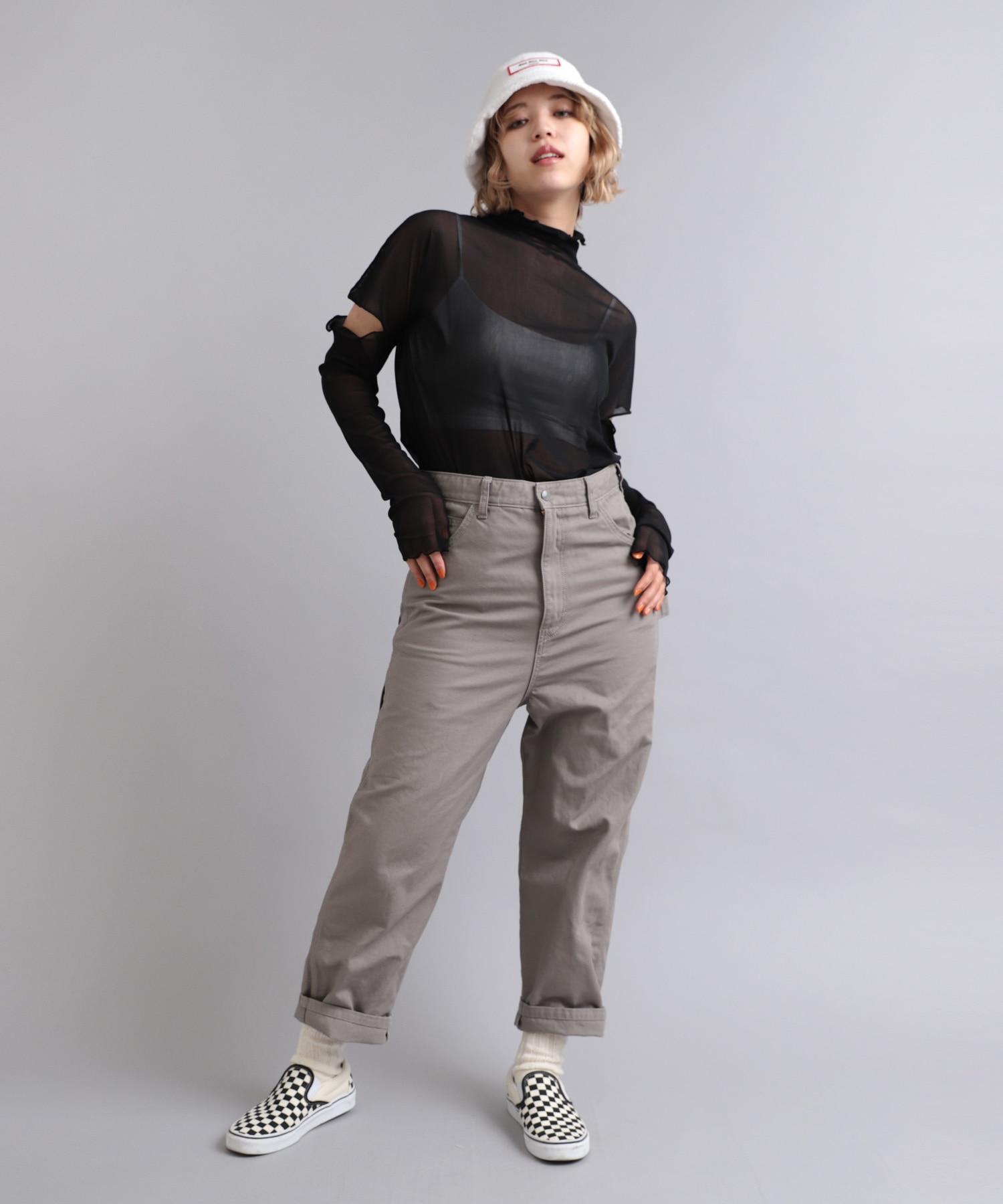 Original mesh pants, Grey L/R