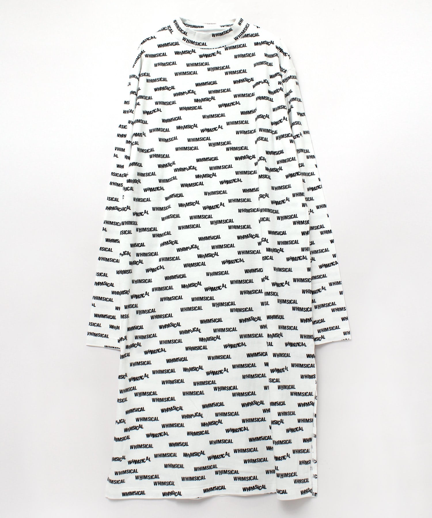 M1723 総柄ハイネックロングワンピース M ロゴ ワンピース Rna Online Store アールエヌエー公式通販