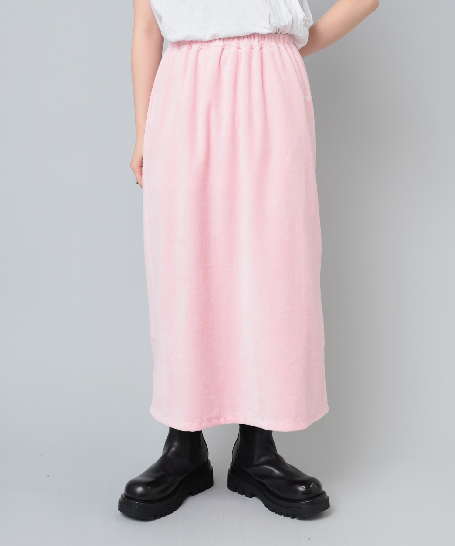 【11月上旬納期】G1063 ベロアナロースカート