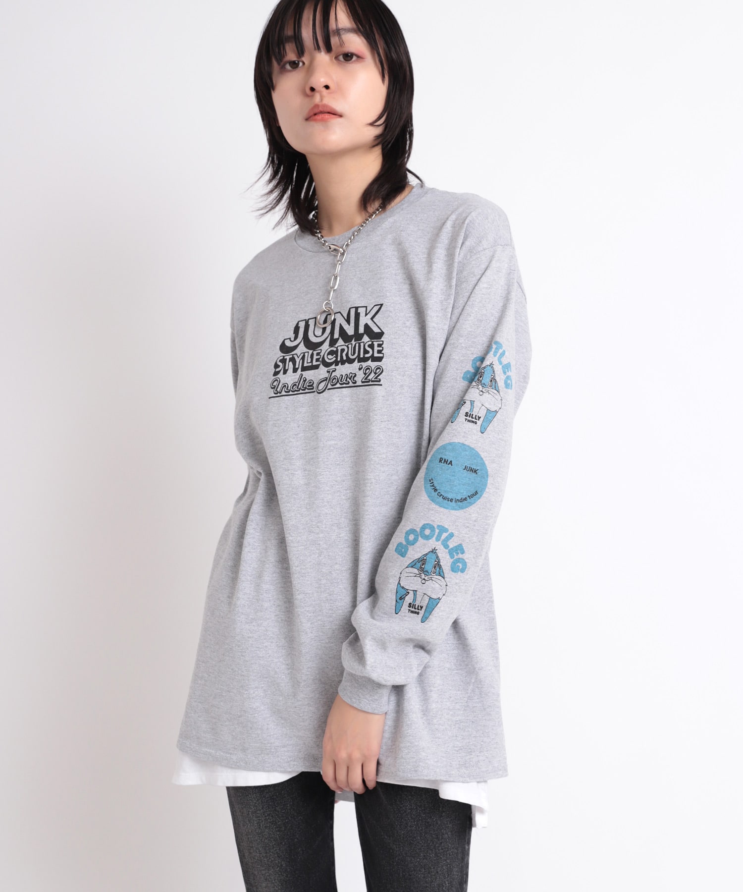 M1833 クルーズロゴロングTシャツ
