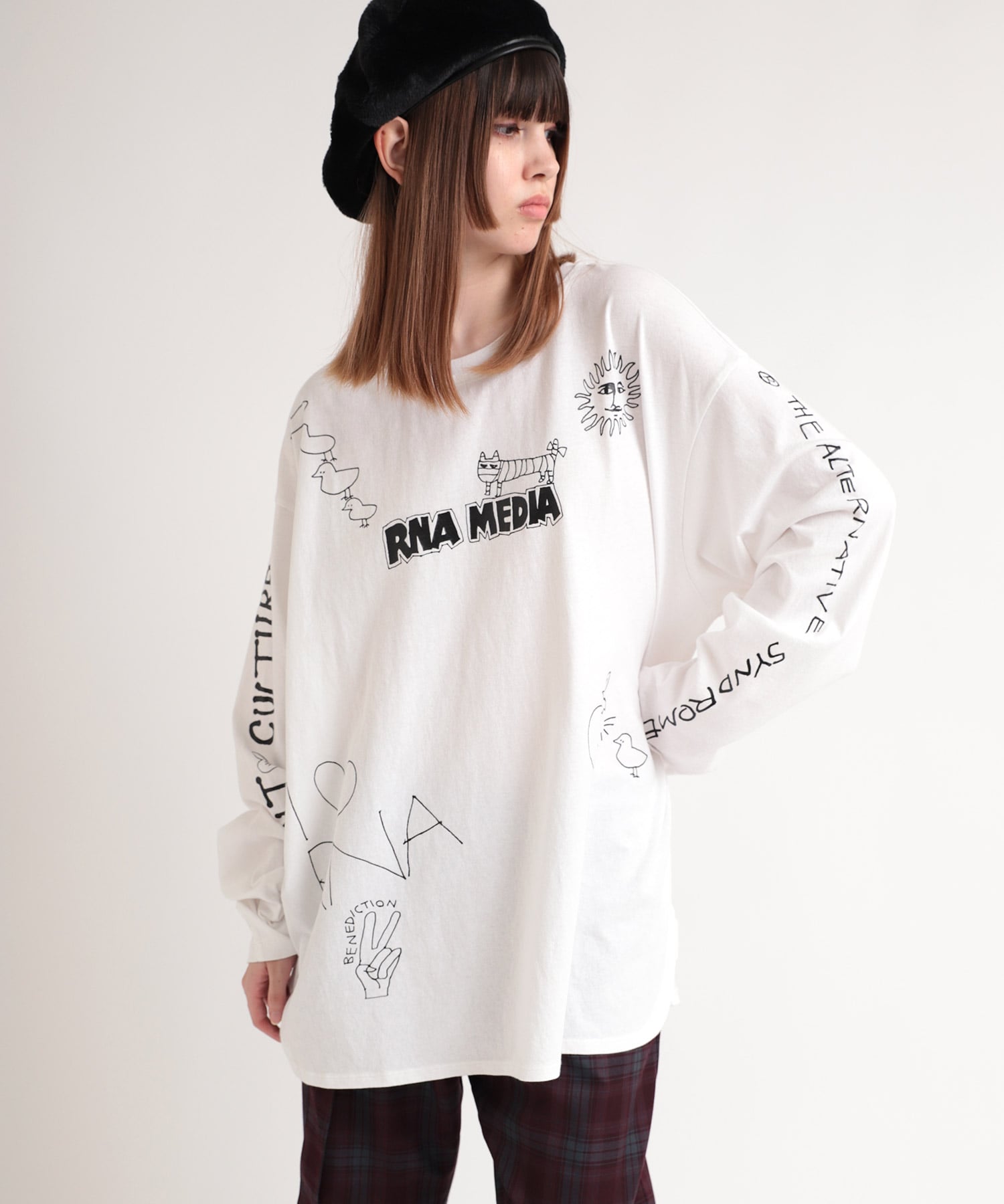 【OSAKA】M1977 I LOVE RNA BIGロングTシャツ