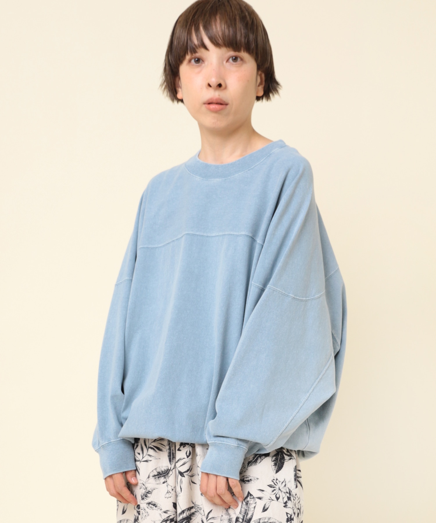 早トク10倍【2月上旬納期】M2178 ピグメントダイフットボールT