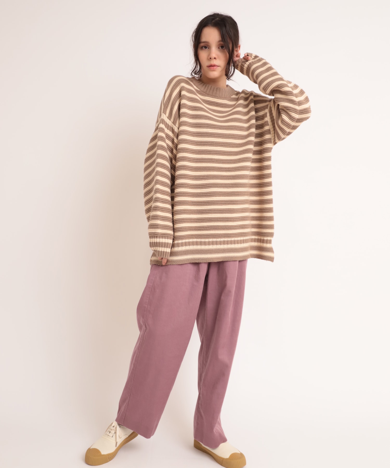 R3908 ブロークンツイルイージーストレート