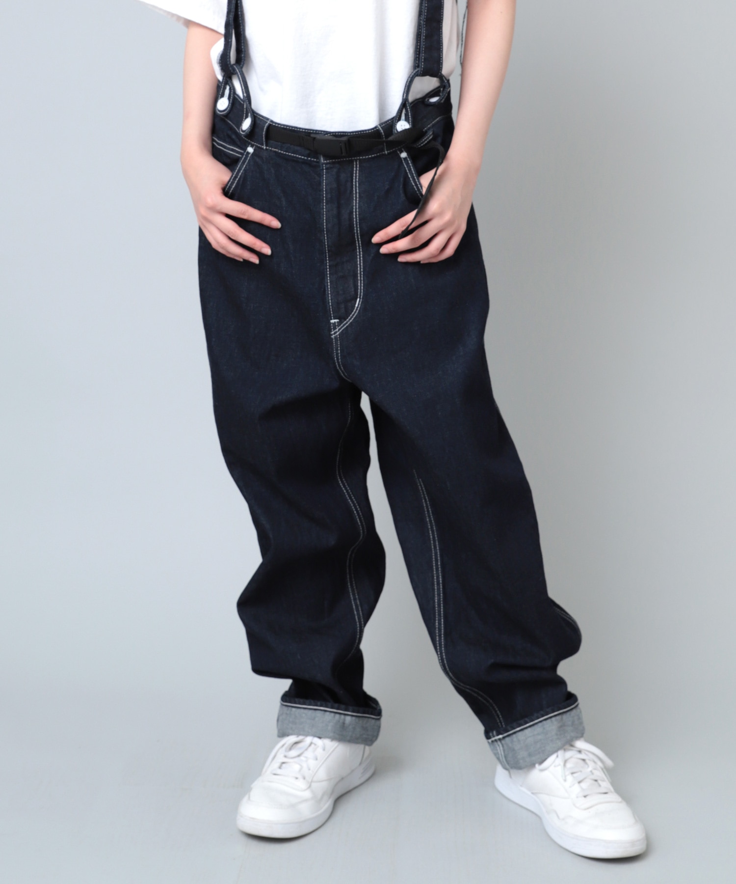 R3976 サスペンダーワークパンツ