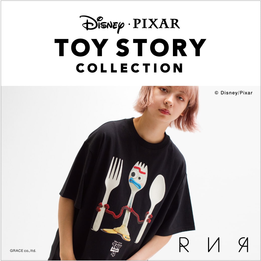 【RNA】「トイ・ストーリー4」公開記念！TOY STORYデザインのTシャツが通常販売スタート！