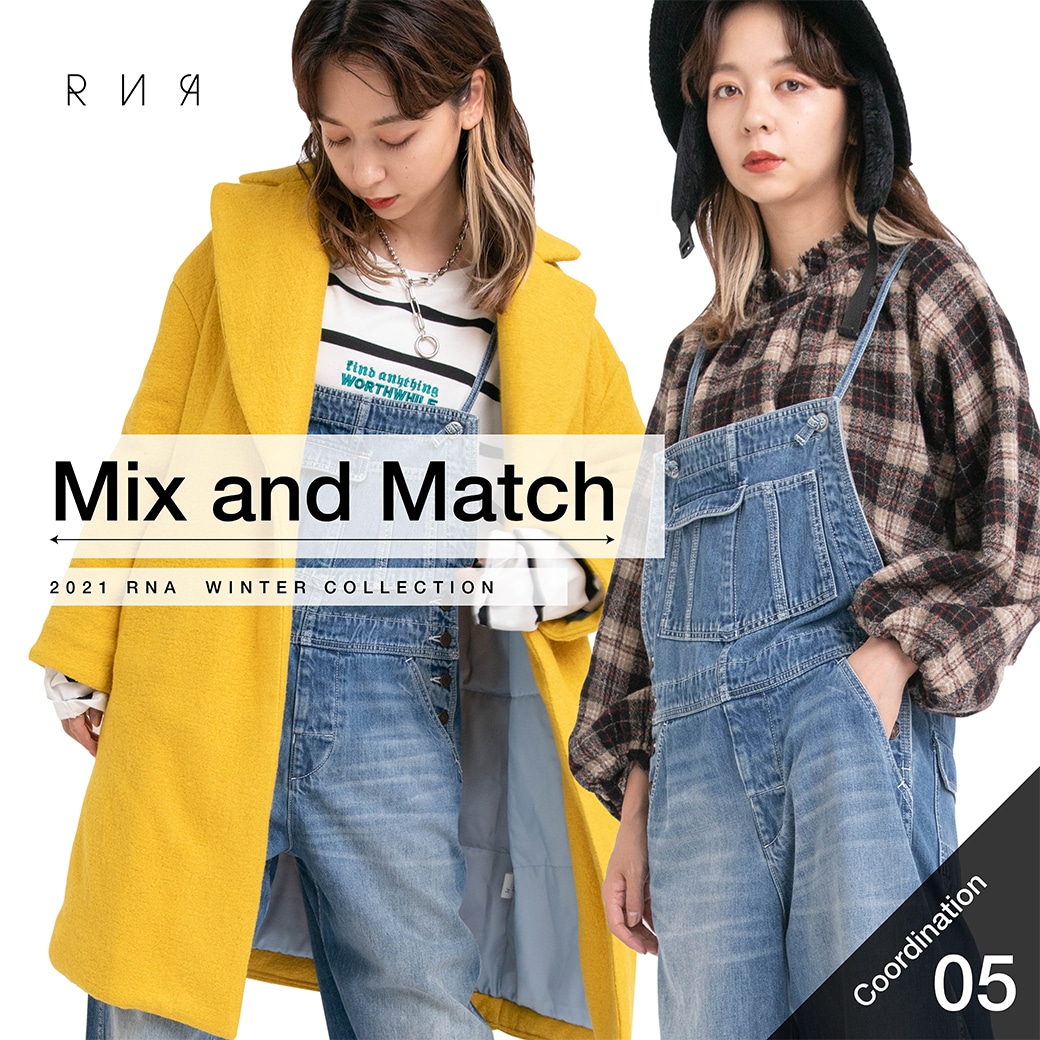 【RNA】特集「Mix and Match」公開！