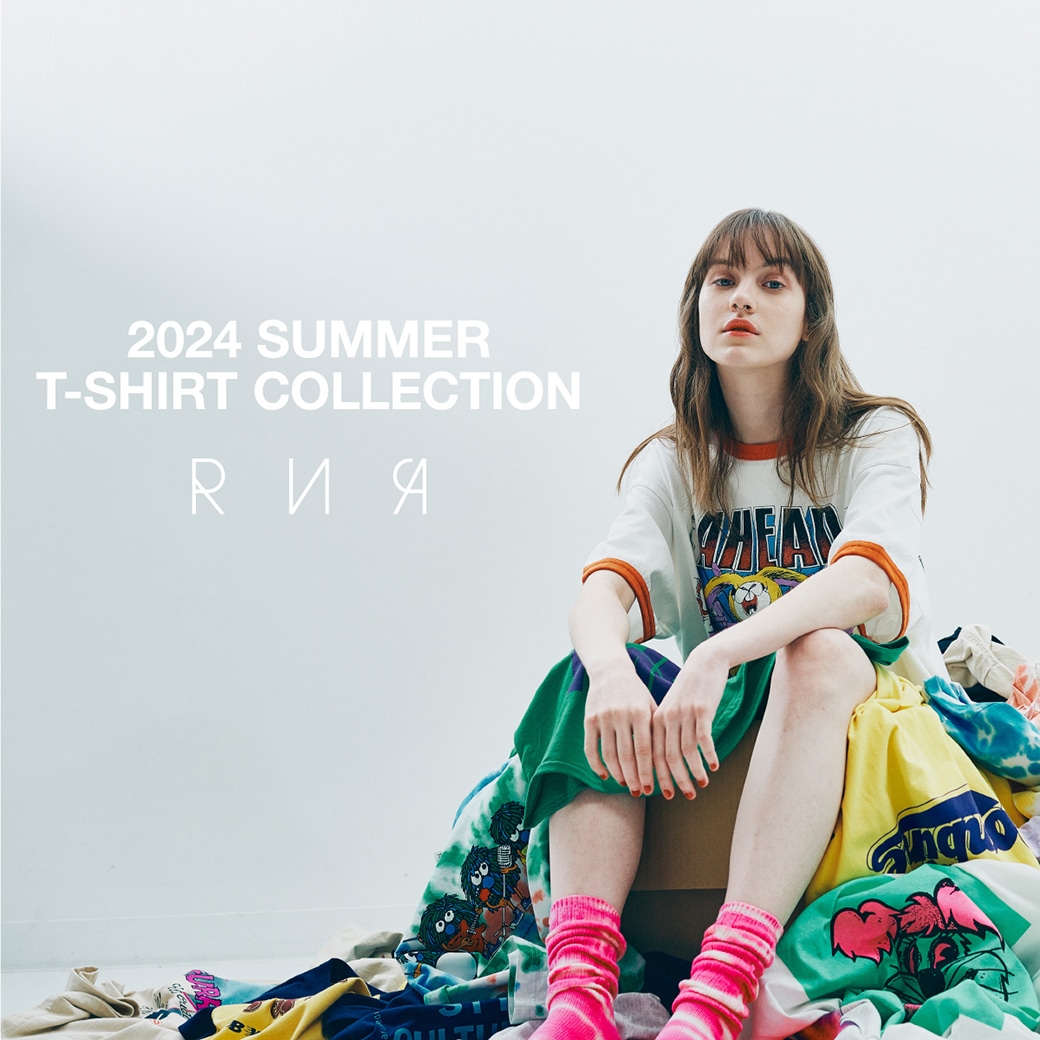 【RNA】T-SHIRT COLLECTION 2024 SUMMER